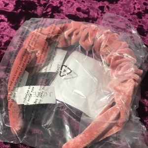 J.Crew velvet headband